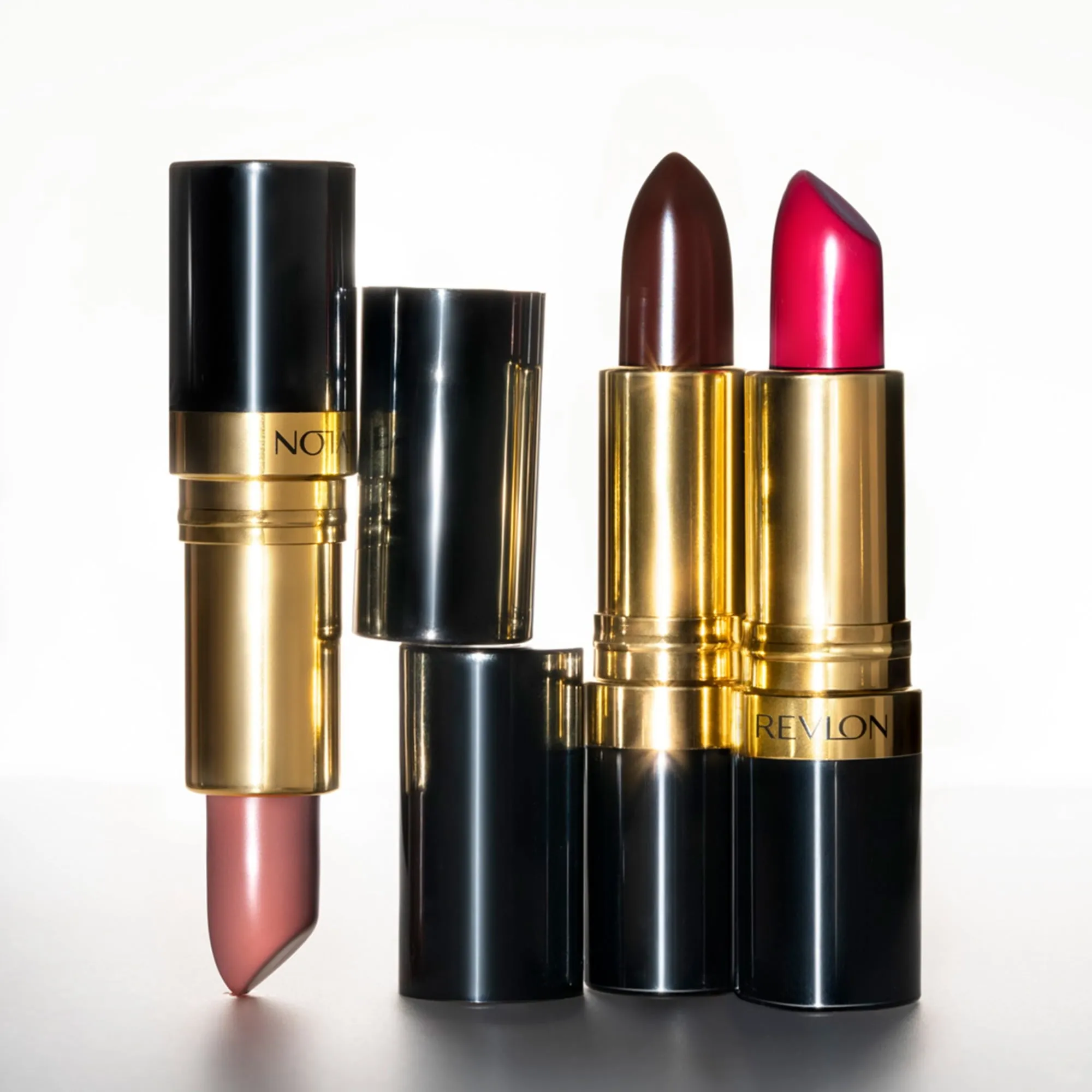 Revlon Super Lustrous Lipstick with Vitamin E and Avocado Oil, Teak Rose (445), 0.15 oz