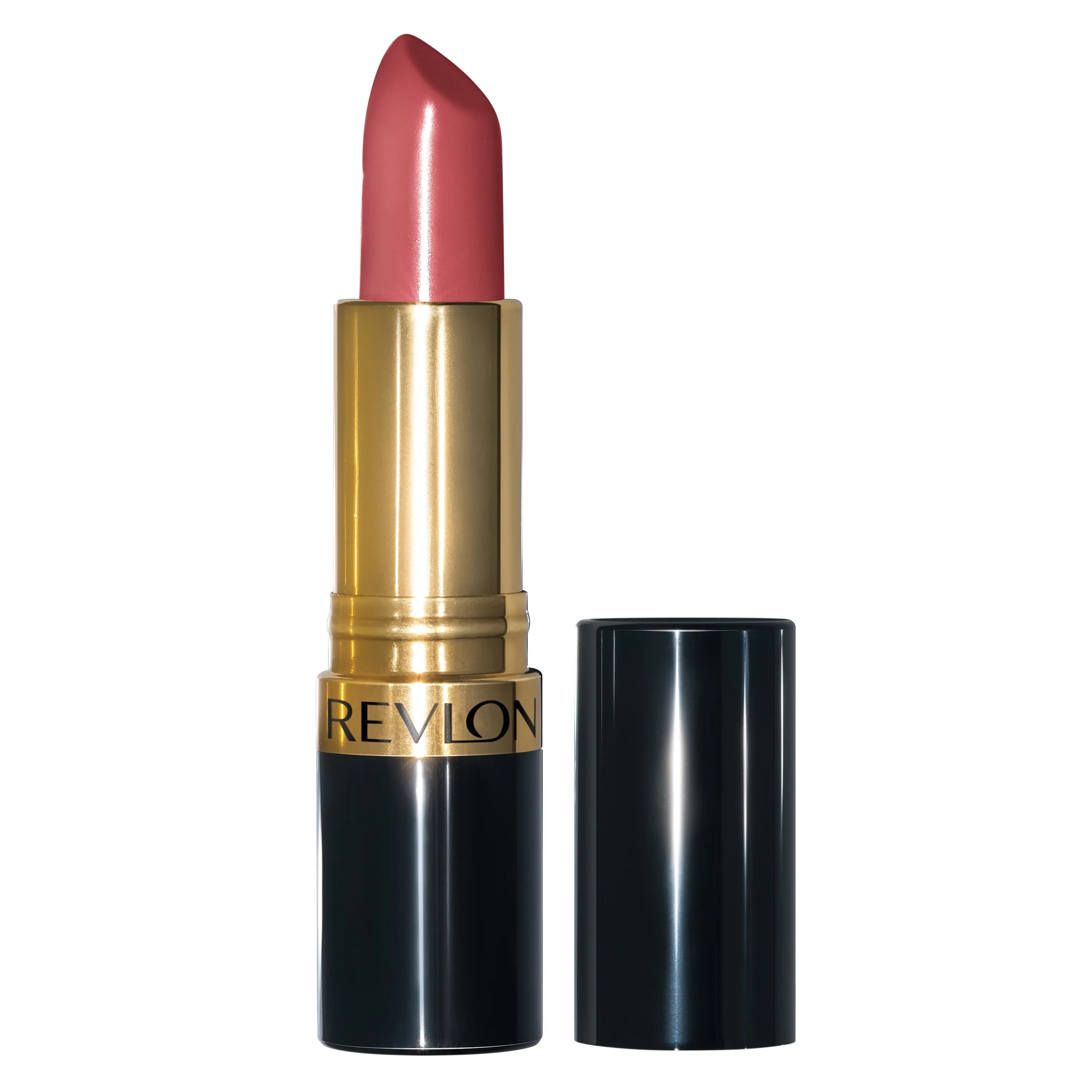 Revlon Super Lustrous Lipstick with Vitamin E and Avocado Oil, Teak Rose (445), 0.15 oz