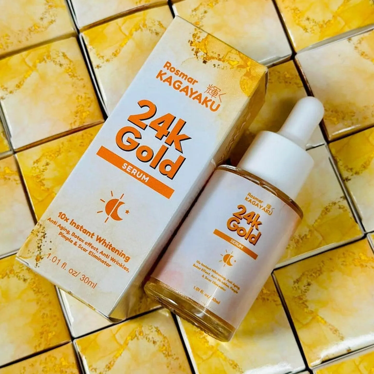 Rosmar Kagayaku 24K Gold Serum - 30ml