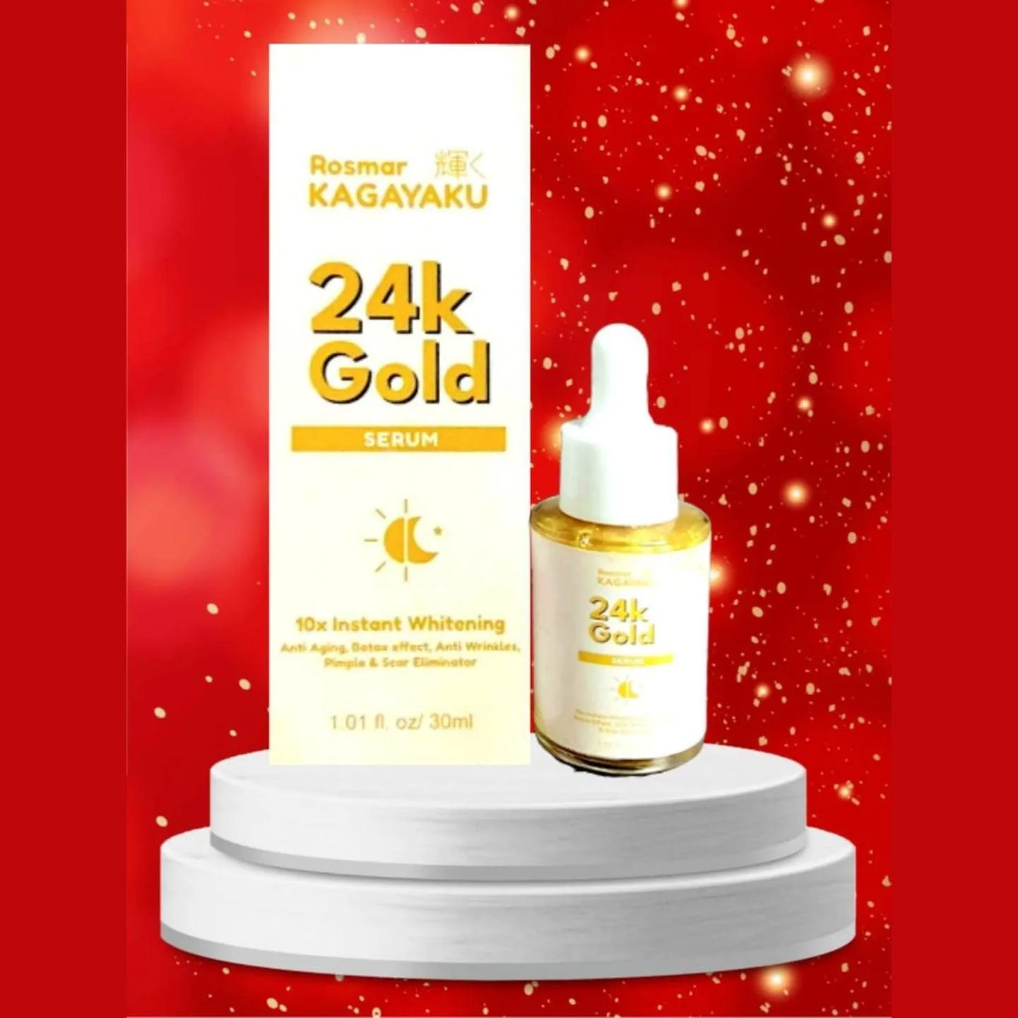 Rosmar Kagayaku 24K Gold Serum - 30ml