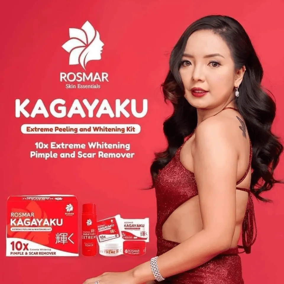 Rosmar Kagayaku Extreme Peeling & Whitening Kit