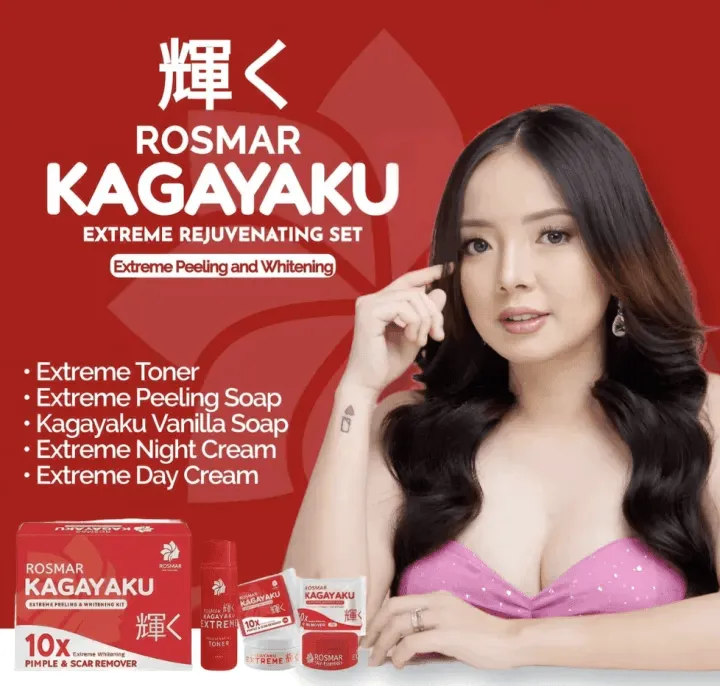 Rosmar Kagayaku Extreme Peeling & Whitening Kit