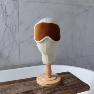 Rust Velvet Eye Mask