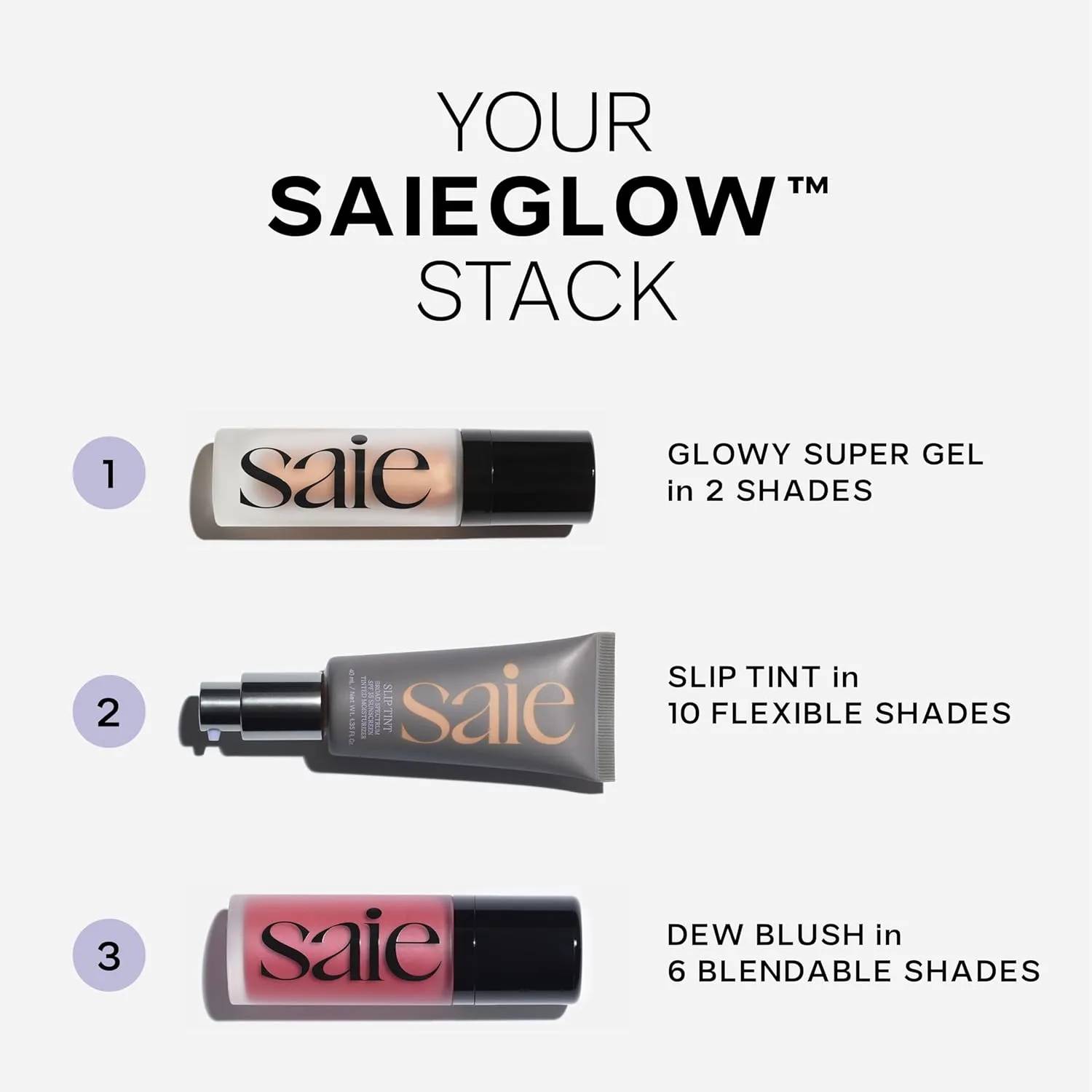 Saie Slip Tint Tinted Moisturizer with SPF 35 - Light Coverage, Glowy Skin Tint & Mineral Sunscreen for Face with Hydrating Hyaluronic Acid - Summer Makeup Essential - Shade Four   Half (1.35 oz)