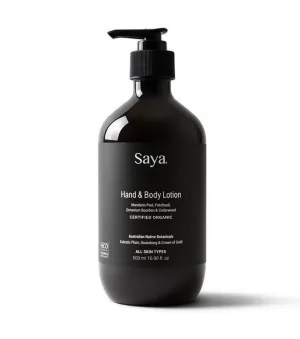 Saya Skincare Hand & Body Lotion 500ml