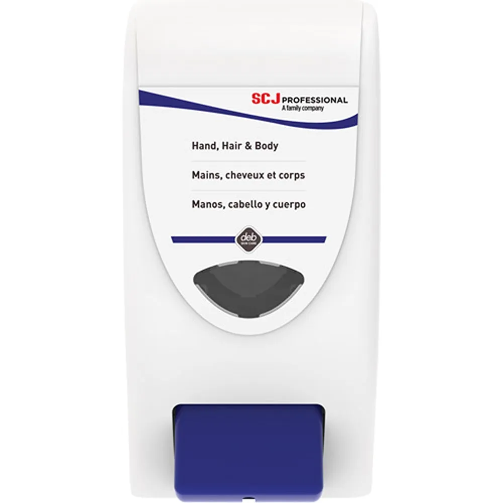 SC JOHNSON PROFESSIONAL Cleanse Shower Gel Dispenser, Push, 4000 ml Capacity, Cartridge Refill Format 2/Pack