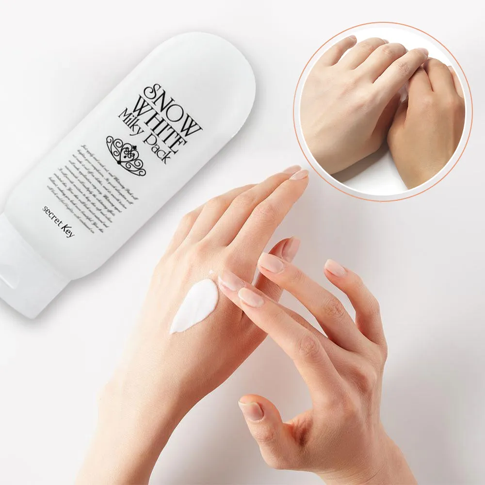 SECRET KEY Snow White Milky Pack كريم تفتيح لون البشرة