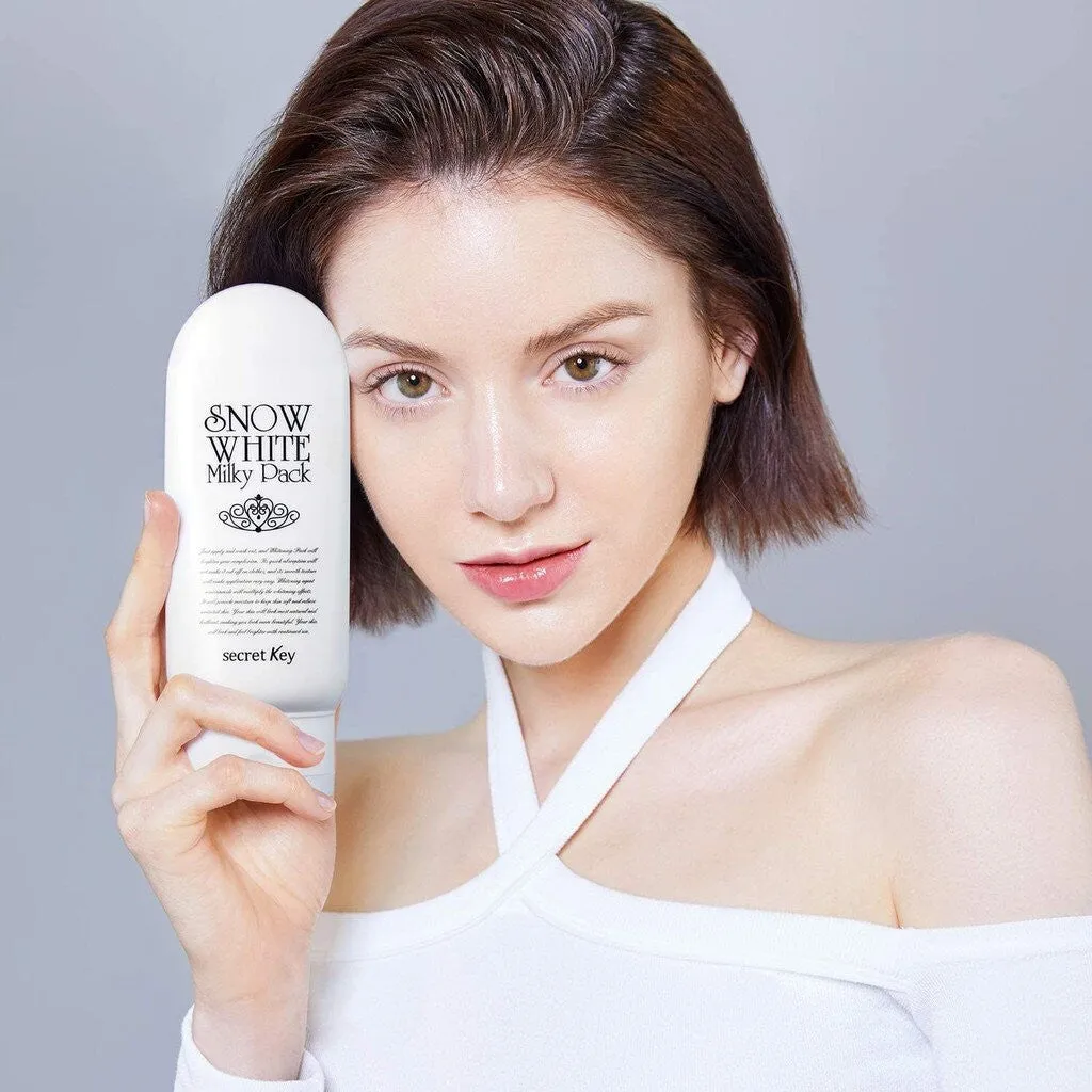 SECRET KEY Snow White Milky Pack كريم تفتيح لون البشرة