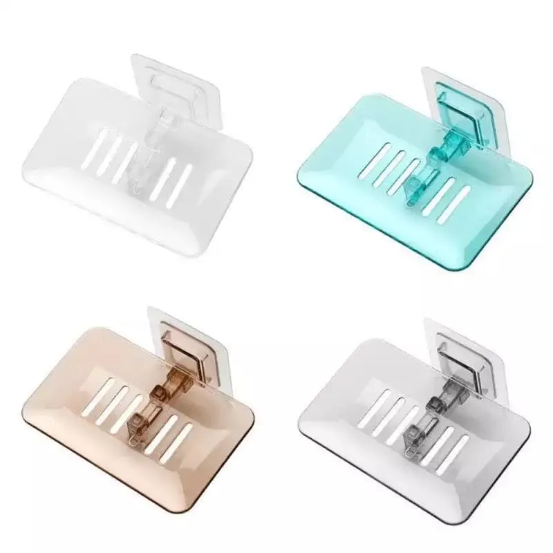 Self Draining Soap Holder, Wall Mounted Soap Dish, Creative Soap Dish Holder, Soap Draining Tray For Bathroom