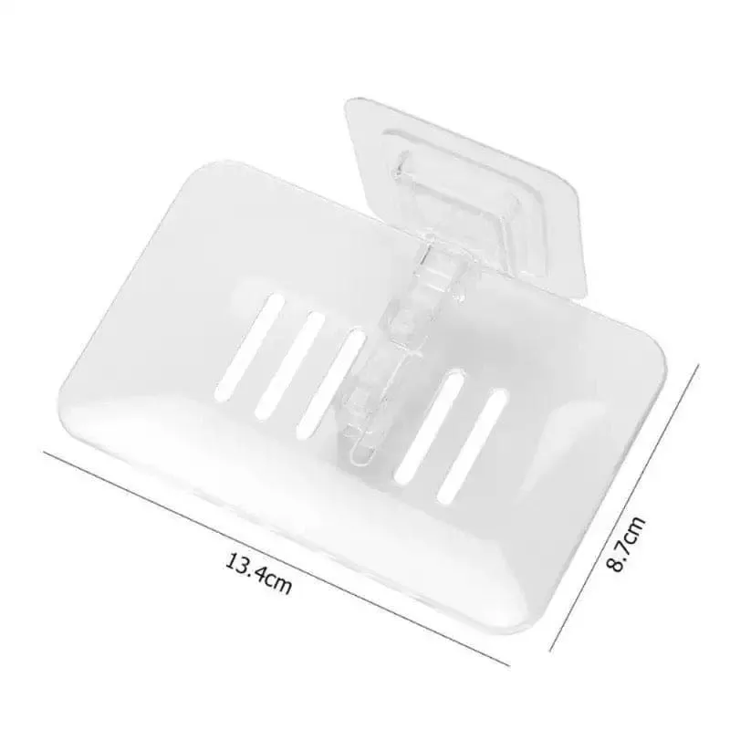 Self Draining Soap Holder, Wall Mounted Soap Dish, Creative Soap Dish Holder, Soap Draining Tray For Bathroom