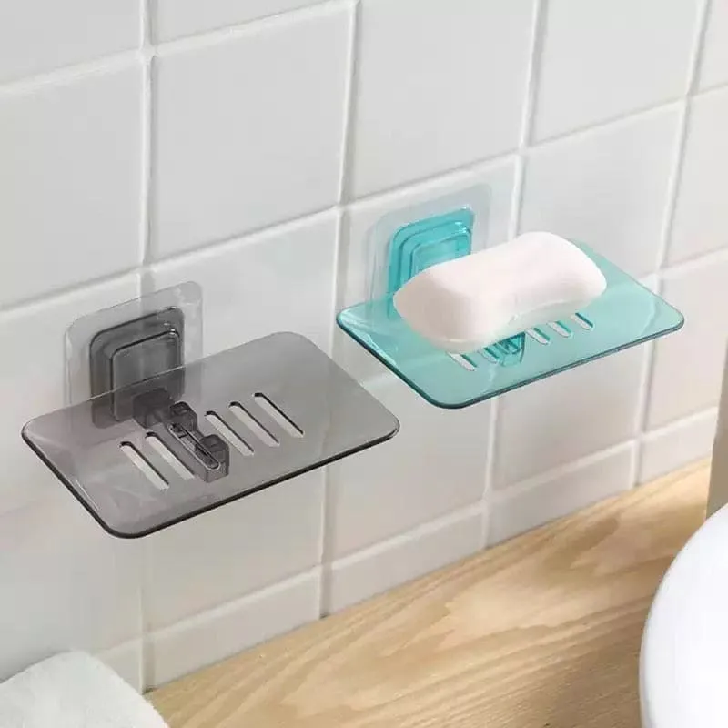Self Draining Soap Holder, Wall Mounted Soap Dish, Creative Soap Dish Holder, Soap Draining Tray For Bathroom