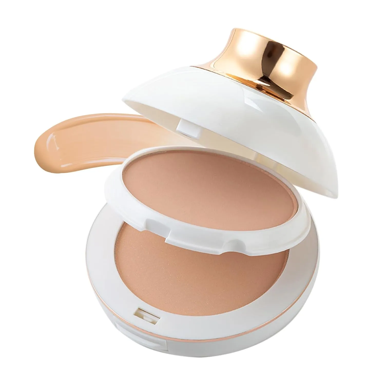 Setting Powder, Full, Sweatproof, Oil Control and Waterproof Coverage Pressed Powder, Shine Control Plant-Based Powder, Finishing Powder for Face (A)