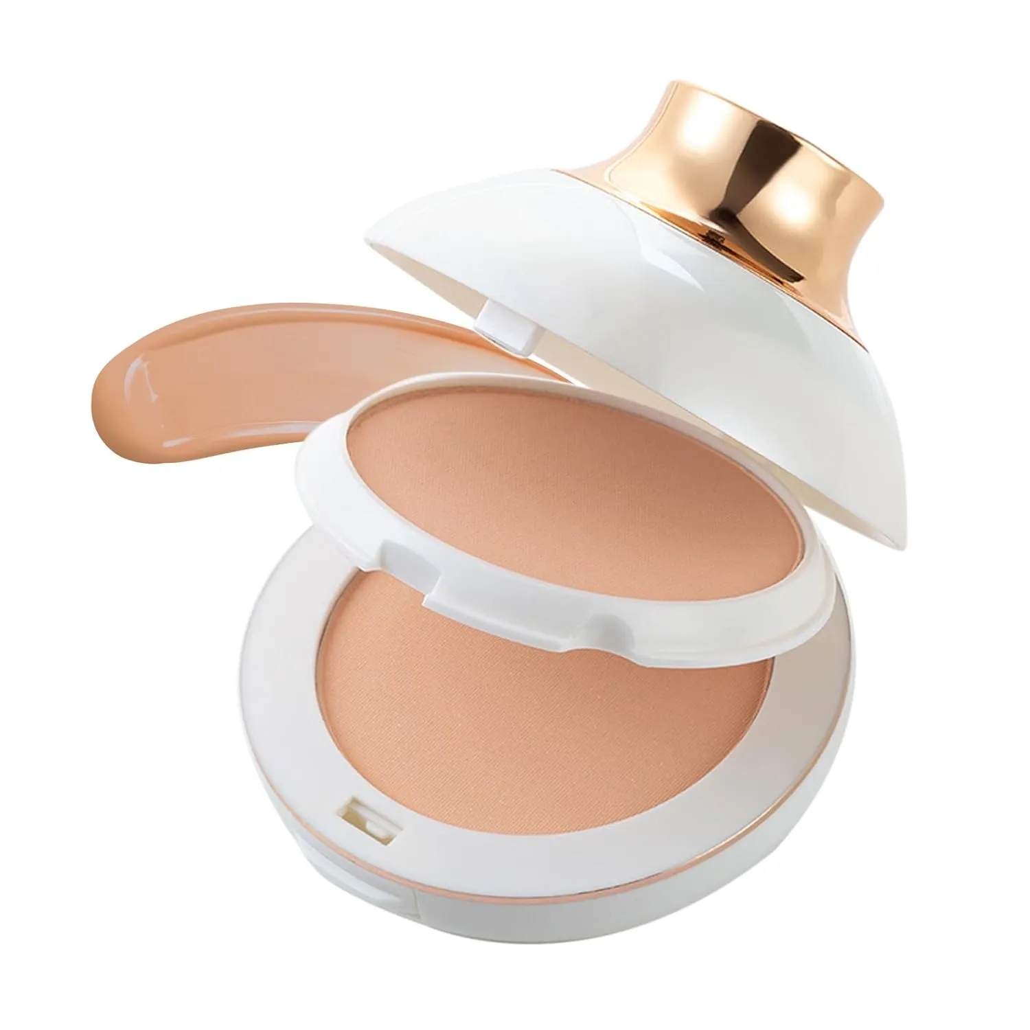 Setting Powder, Full, Sweatproof, Oil Control and Waterproof Coverage Pressed Powder, Shine Control Plant-Based Powder, Finishing Powder for Face (B)