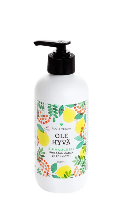 Shower Gel, Rowanberry-Bergamot, 350 ml
