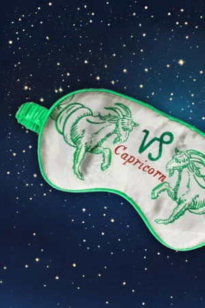 Silk Eye Mask / "Capricorn"