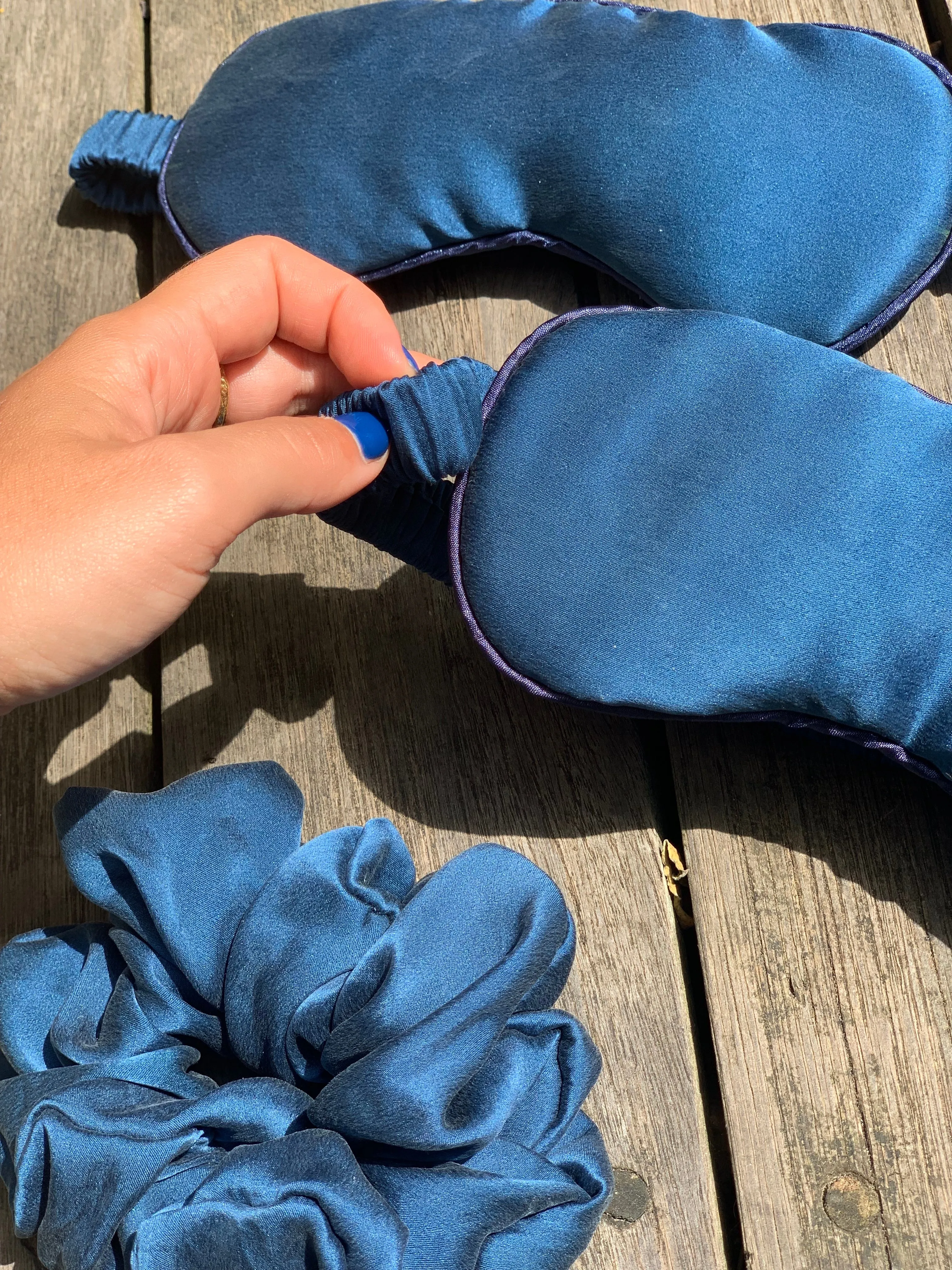 Silk eye-mask - Solids