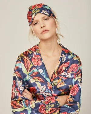Silk Eye Mask - Urban Jungle