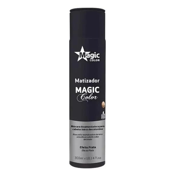 Silver Effect  Hair Color Treatment Tinting Anti Yellow Mask 300ml - Magic Color