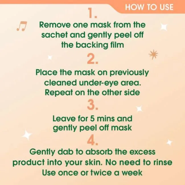 Simple Illuminating Under Eye Hydrogel Mask