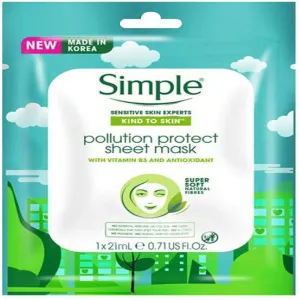 Simple Kind to Skin Pollution Protect Sheet Mask