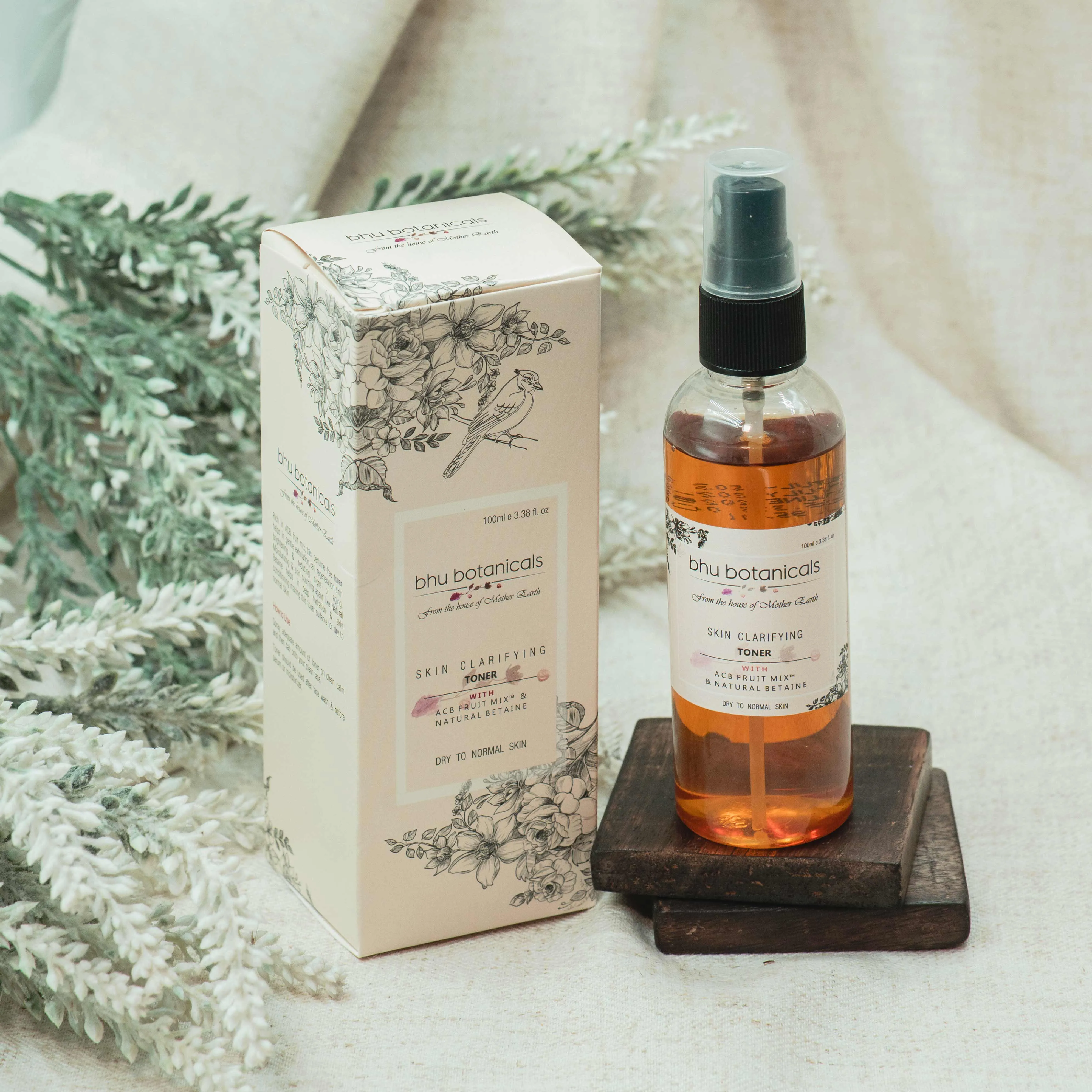 Skin Clarifying Toner - Dry to Normal Skin (With ACB Fruit Mix™ &  Natural Betaine) 100ml