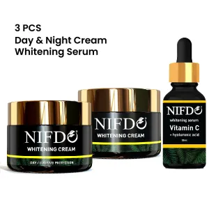 Skin whitening creams in Pakistan, Day whitening cream, Night whitening cream, Whitening Serum, Vitamin C Serum