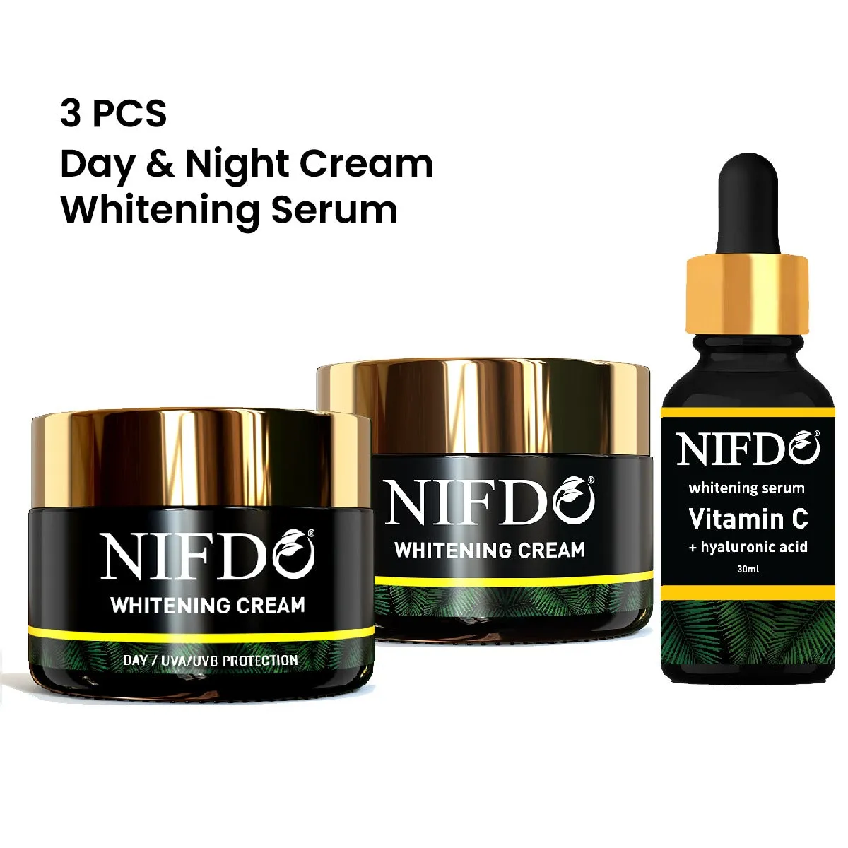 Skin whitening creams in Pakistan, Day whitening cream, Night whitening cream, Whitening Serum, Vitamin C Serum
