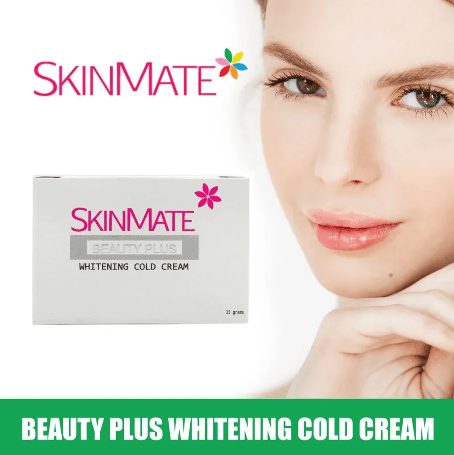 SkinMate Beauty Plus Whitening Cold Cream   Placenta Cream - 15g   8g