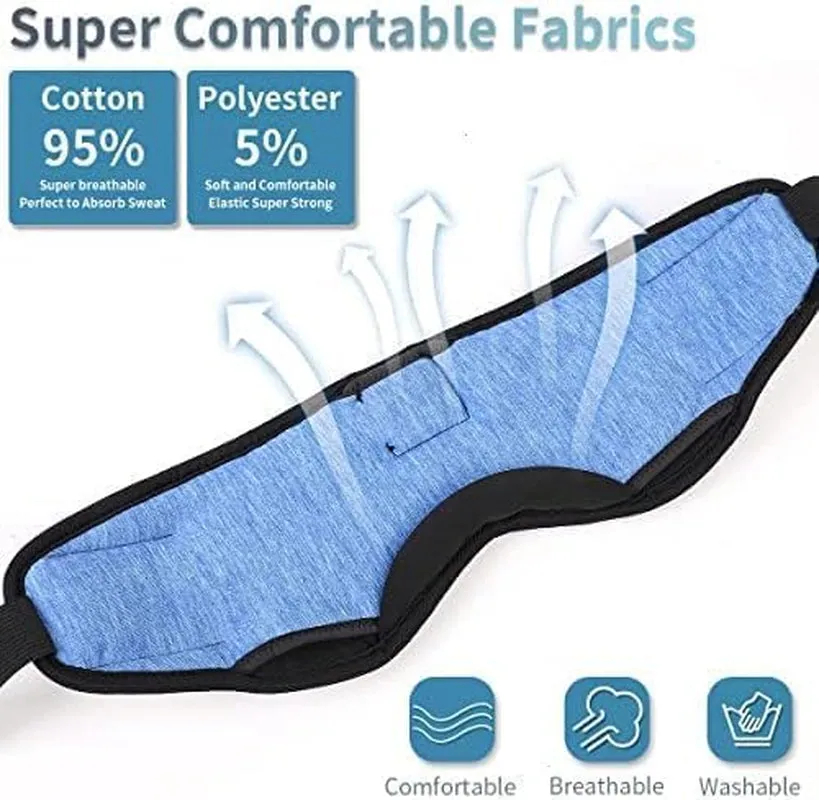 Sleep Mask Bluetooth Headphones