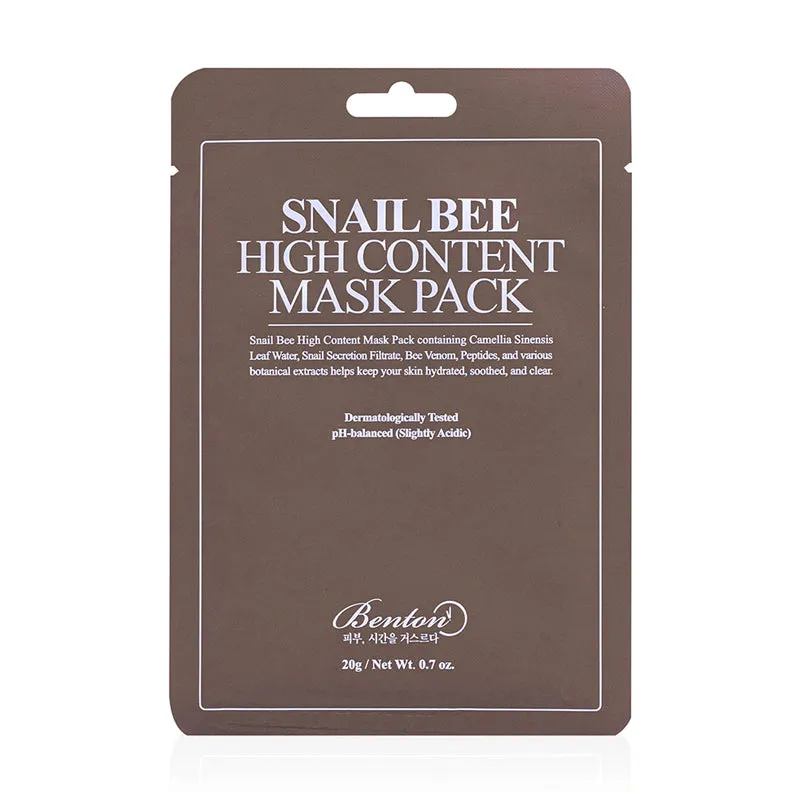 Snail Bee High Content Mask Pack