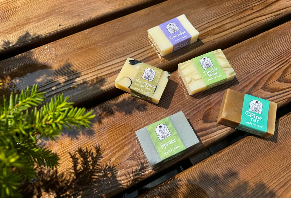 SOAP, handmade 4oz eucalyptus