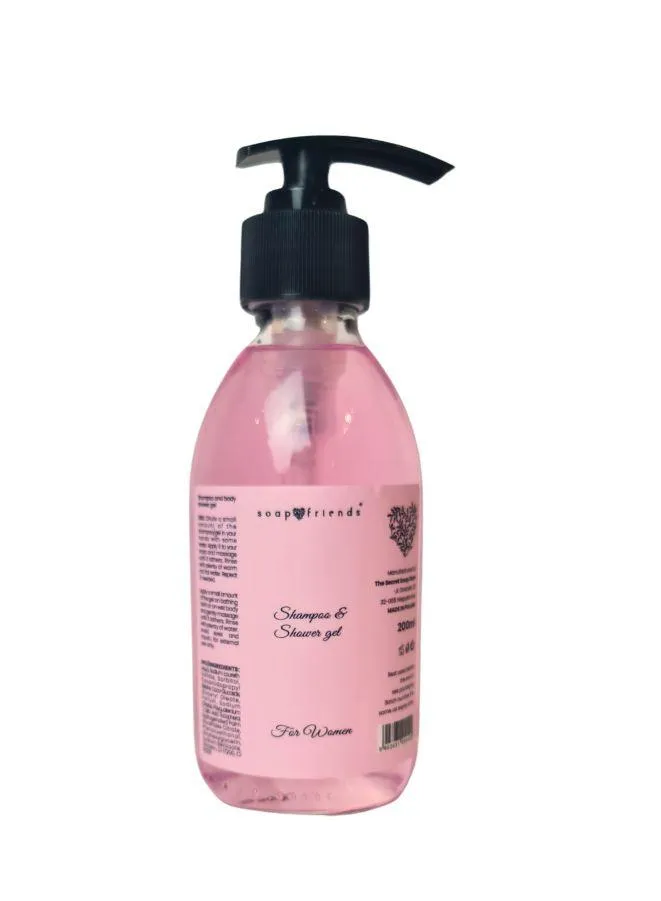 Soap&Friends Exclusive 2in1 Shampoo/Gel For Women 200 Ml