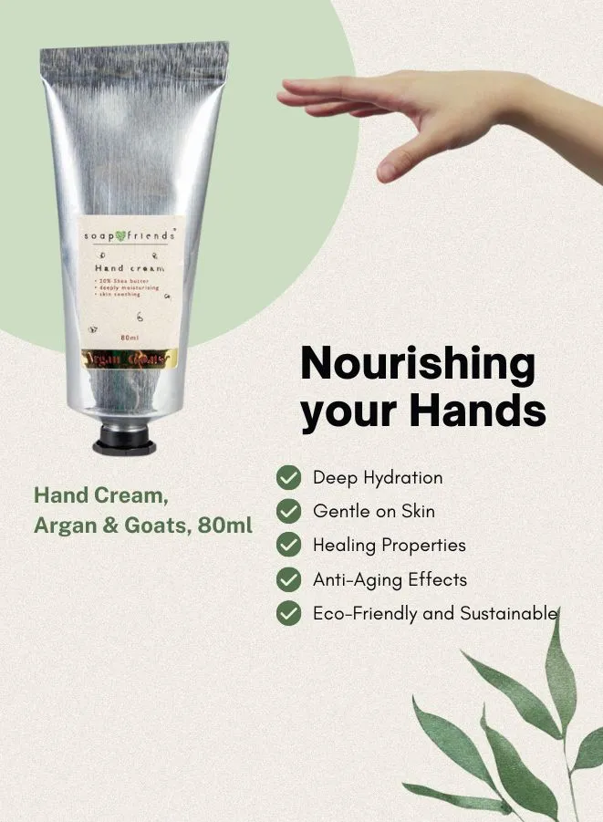Soap&Friends Moisturizing Hand Cream:  20% Shea Butter | 80ml