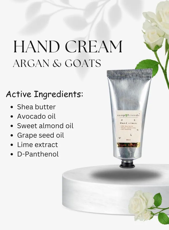 Soap&Friends Moisturizing Hand Cream:  20% Shea Butter | 80ml