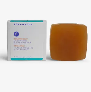 Soapwalla Cedarwood & Clay Cleansing Bar