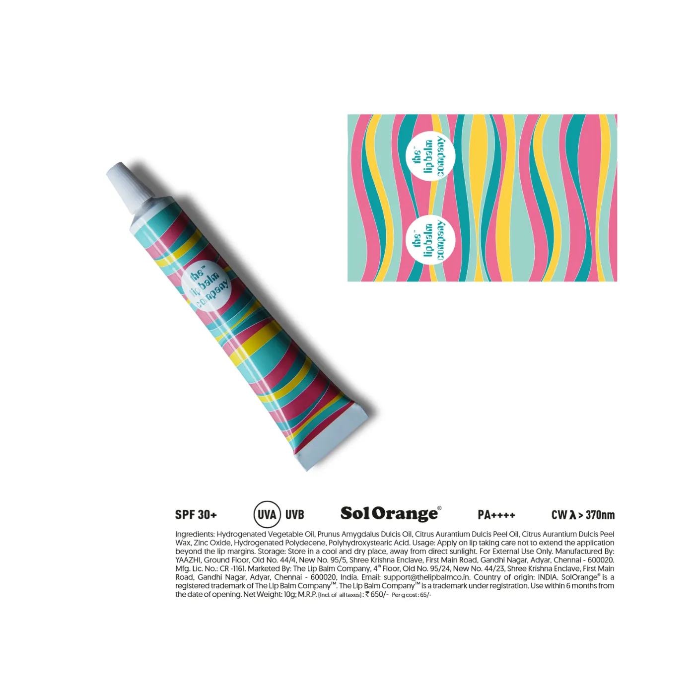 SolOrange® Lip Balm SPF 30  10g