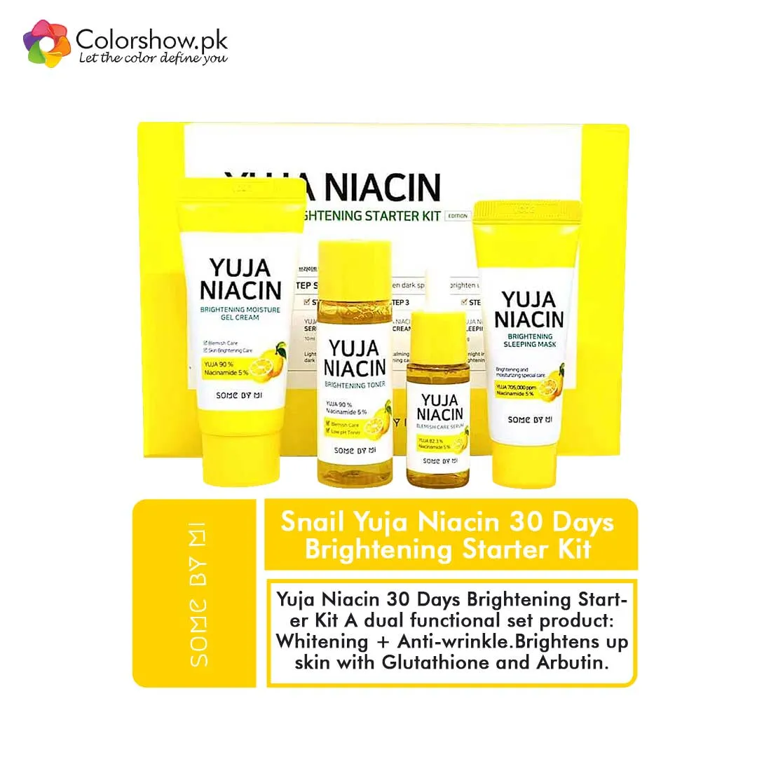 Some by mi Snail Yuja Niacin 30 days Brightening Starter Kit