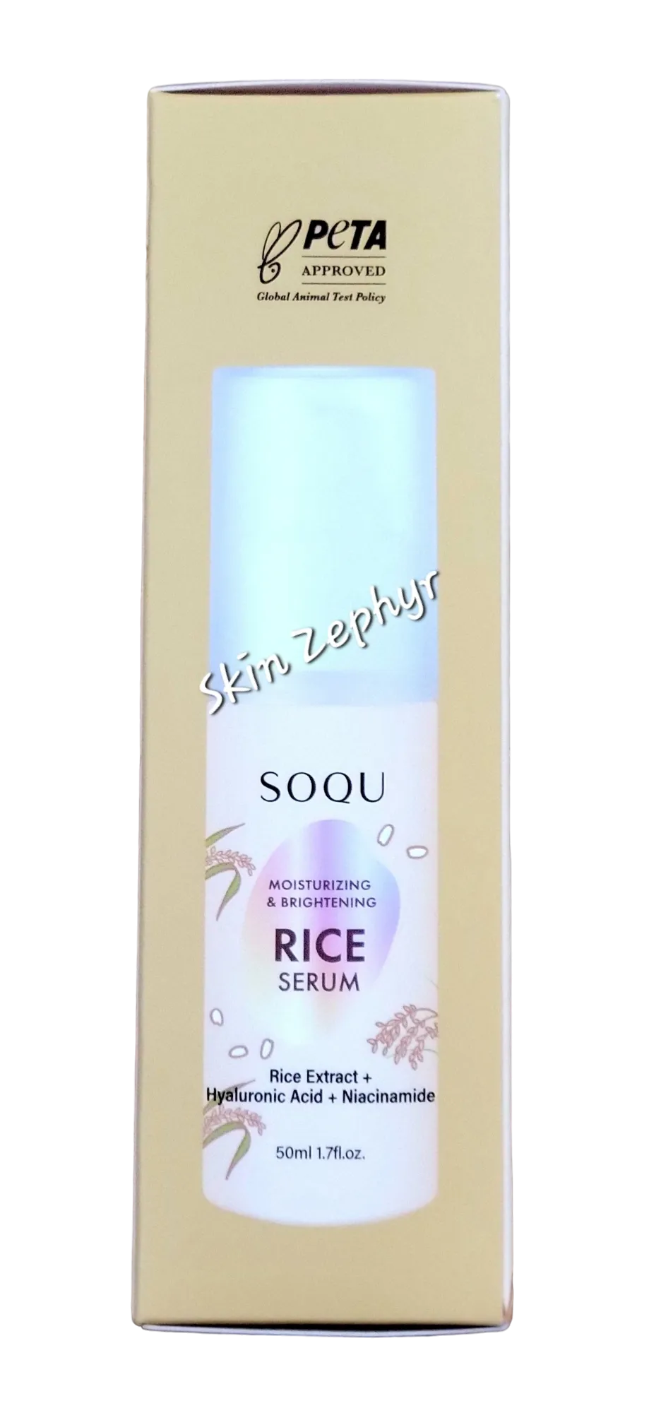 Soqu Moisturizing and Brightening Rice Serum