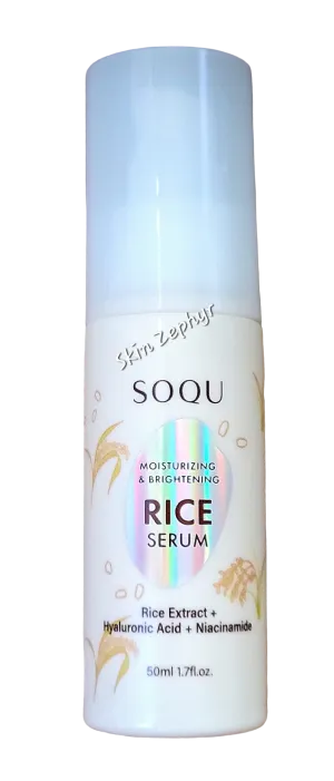 Soqu Moisturizing and Brightening Rice Serum