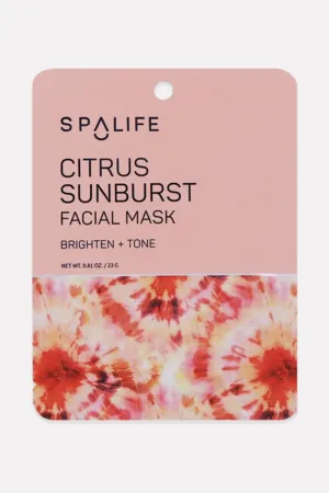 Spa Facial Mask - Citrus Sunburst