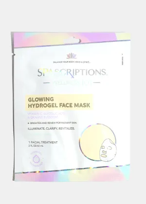 Spascription Hydrogel Face Masks - Glowing