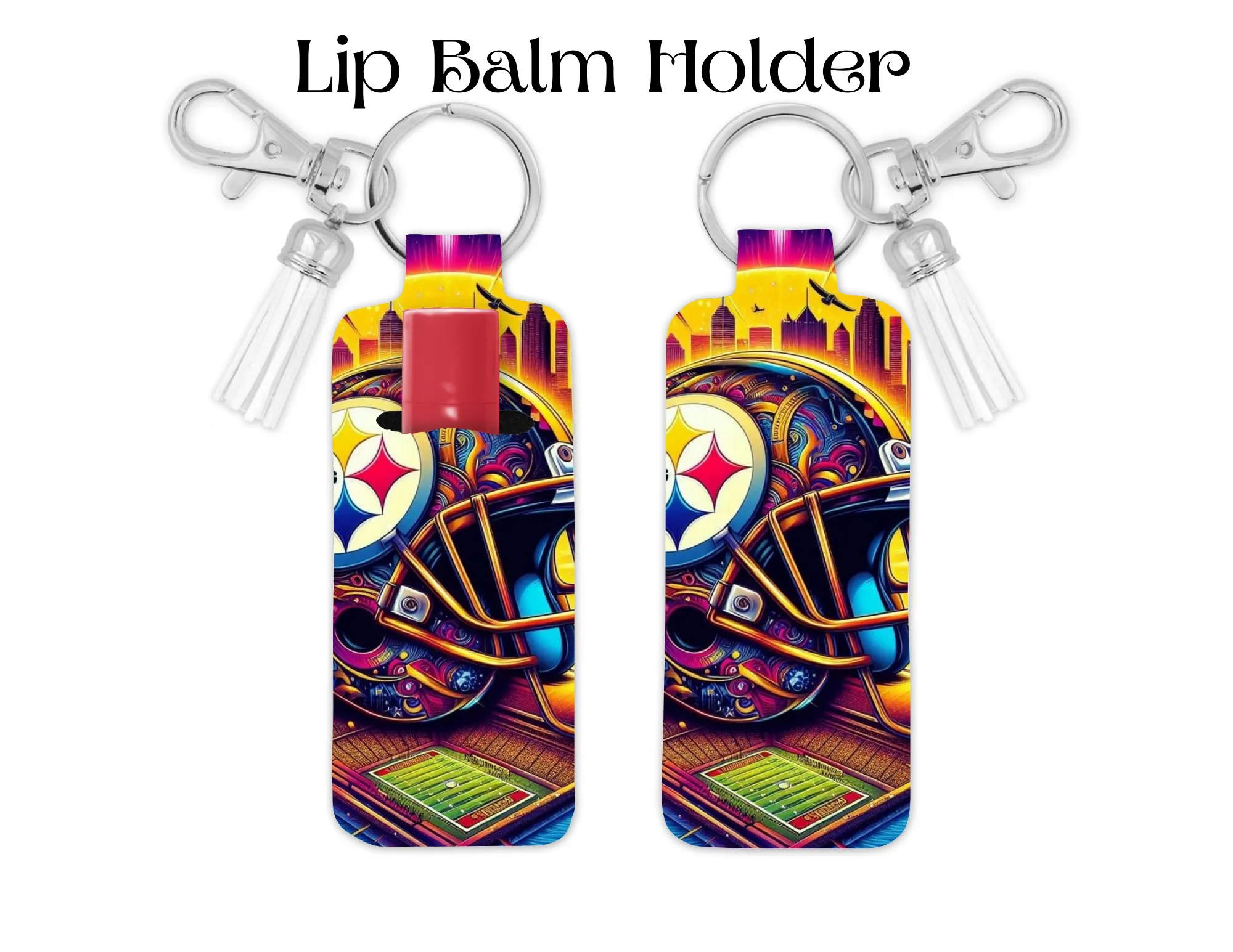 Sports Lip Balm Holder, 7 different teams