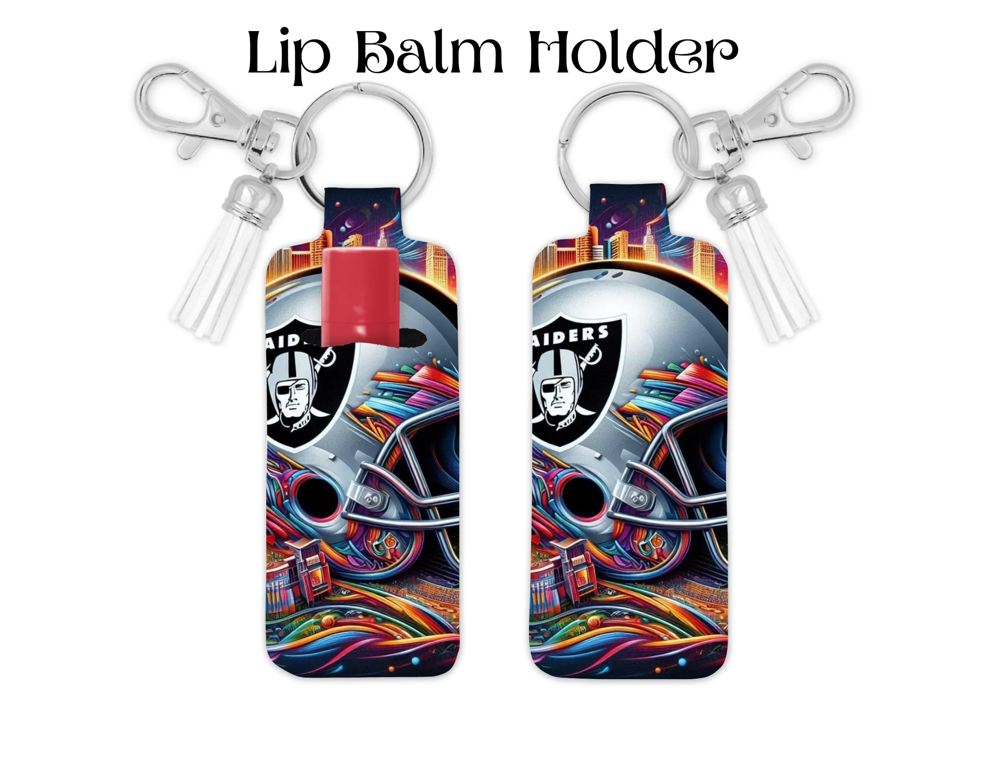 Sports Lip Balm Holder, 7 different teams