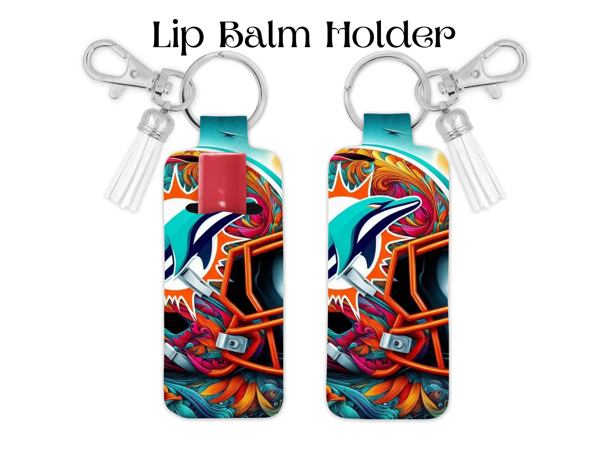 Sports Lip Balm Holder, 7 different teams