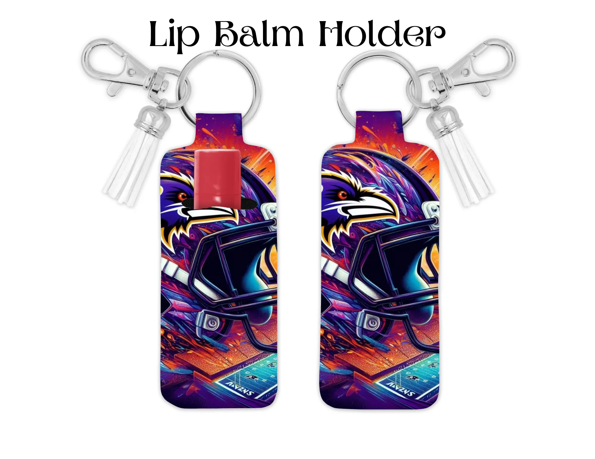 Sports Lip Balm Holder, 7 different teams