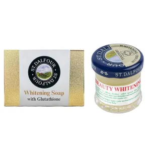 St Dalfour Beauty Whitening Cream & Soap - 50g   135g