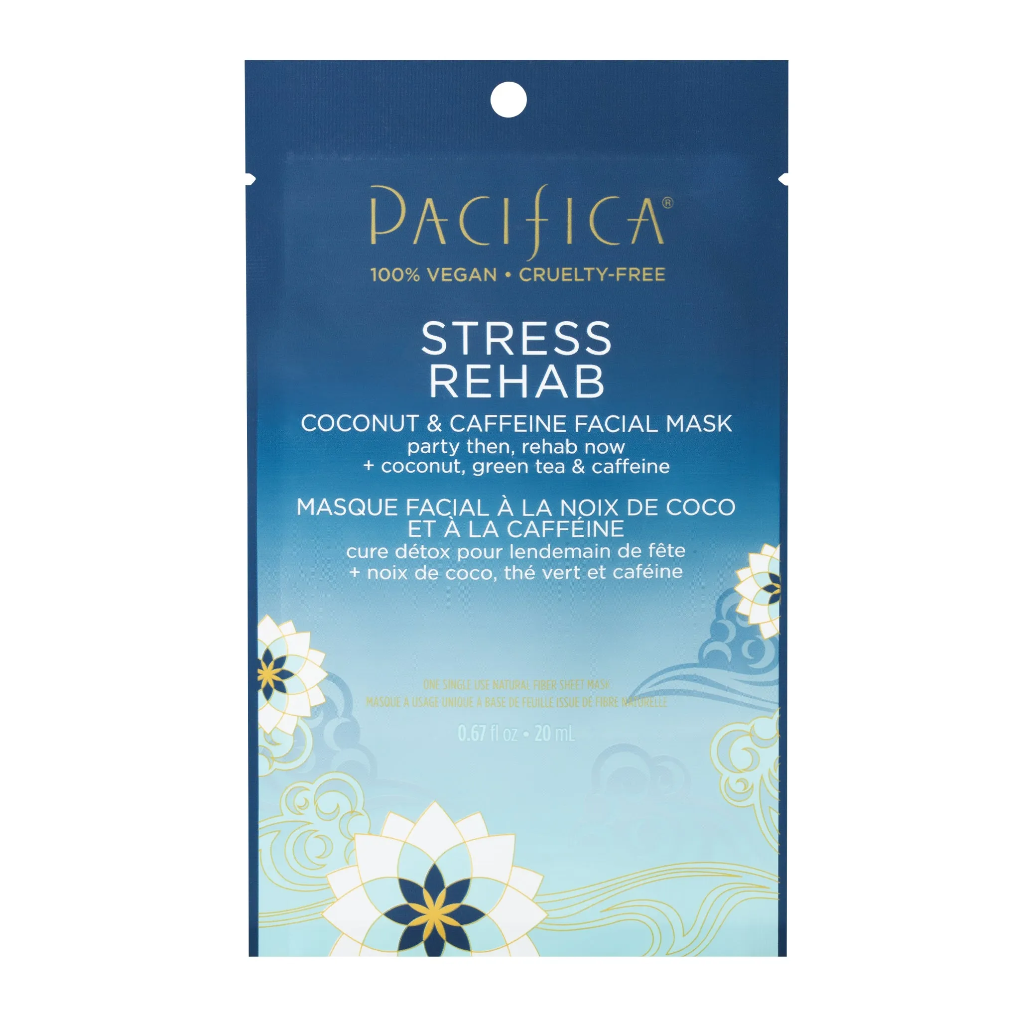 Stress Rehab Coconut & Caffeine Facial Mask