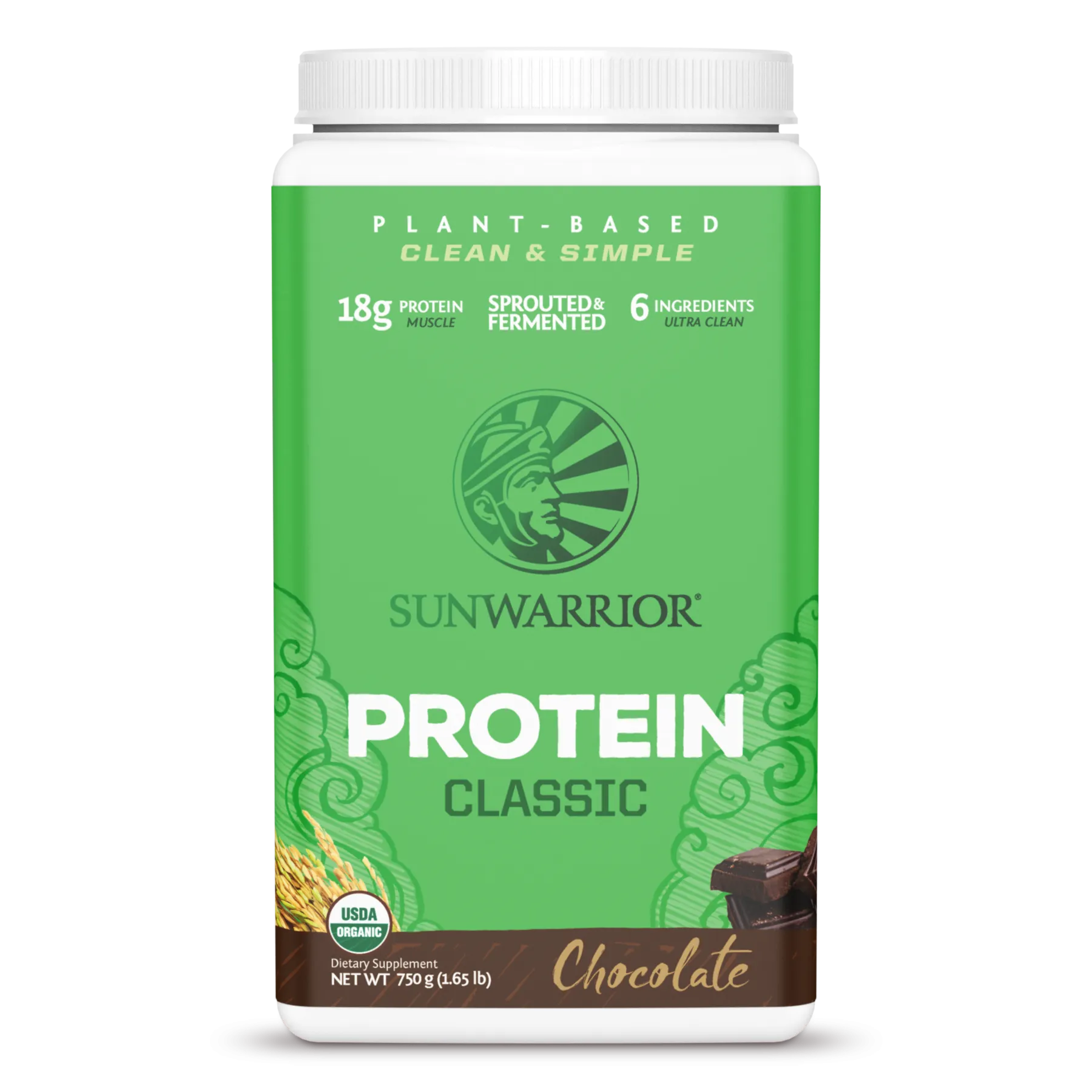 Sunwarrior Classic Protein - 1kg Chocolate