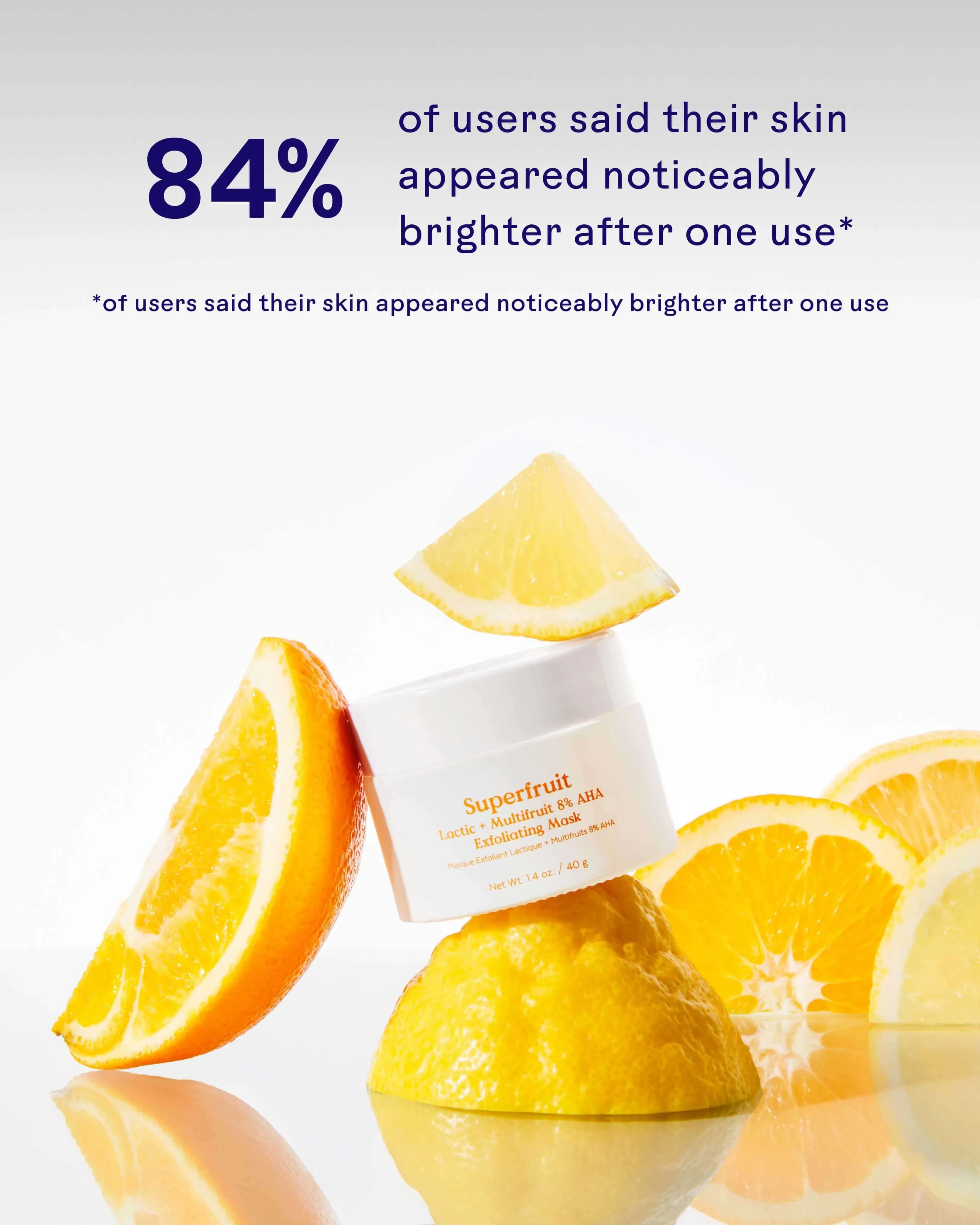 Superfruit Lactic   Multifruit 8% AHA Exfoliating Mask