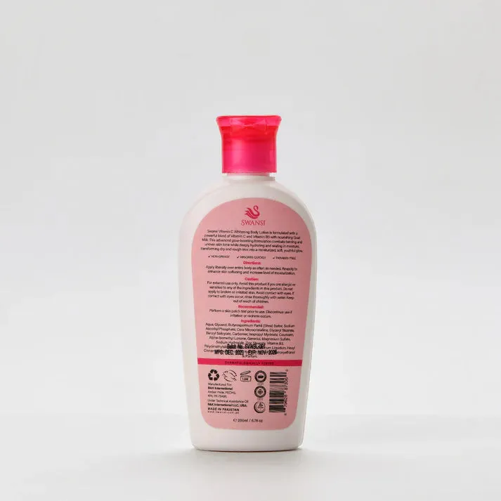 Swansi Vitamin C Whitening Body Lotion 200ml